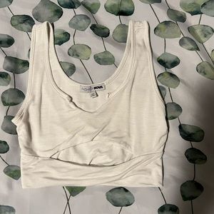 Fashion Nova white crop top